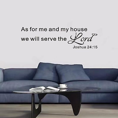 #ad #ad Wall Decals for Living Room Scripture Wall Stickers Easy to Install Wall De $23.99