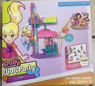#ad Polly Pocket Wall Party CAFE 2012 NEW IN BOX LEA Doll $24.00