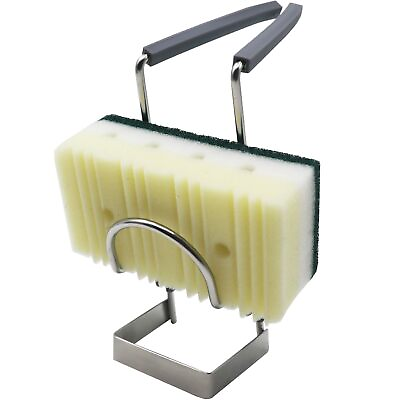 #ad Stainless Steel Sink Caddy Sink Sponge Holder Small Kitchen Bathroom Organiz... $17.57