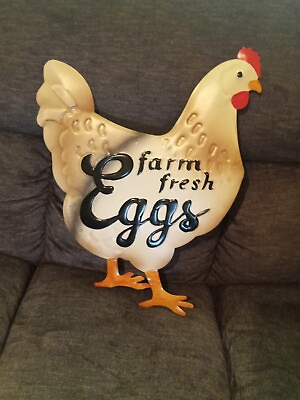 #ad Rooster sign decor $20.00