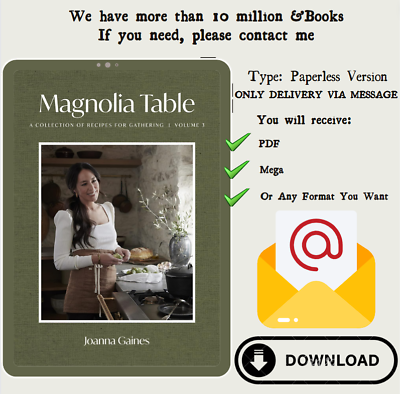 #ad Magnolia Table Volume 3: A Collection of Recipes for Gathering by Joanna Gaines $9.99