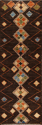 #ad Luxury Hand Knotted Moroccan 10 ft. Runner Rug Modern Decor 3x10 $419.00