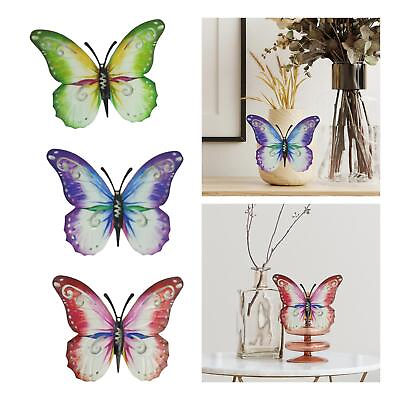 #ad #ad Butterfly Metal Wall Decors Hanging Wall Art Decor Decorations Family Friends $10.68
