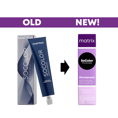 #ad NEW Matrix SoColor Pre Bonded Permanent Extra Coverage Color 3oz Pick your color $15.95