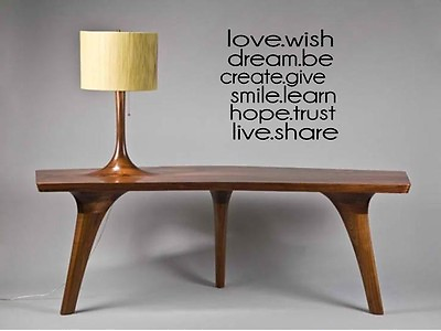 #ad LOVE WISH DREAM Vinyl Wall Art Decal Words Lettering Sticker Home Decor 24quot; $17.28