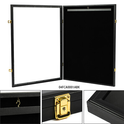 #ad #ad Wall Art Display 32quot; Jersey Cover Football Basketball Frame Lockable Box Rack $49.87