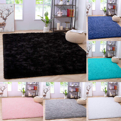 Luxury Fluffy Rug Ultra Soft Shag Carpet For Bedroom Living Room Big Area Rugs $47.69