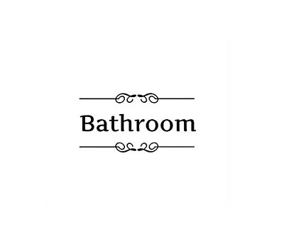 #ad Creative Home Decoration Bathroom Removable Cute Door Stickers For Toilet $12.13