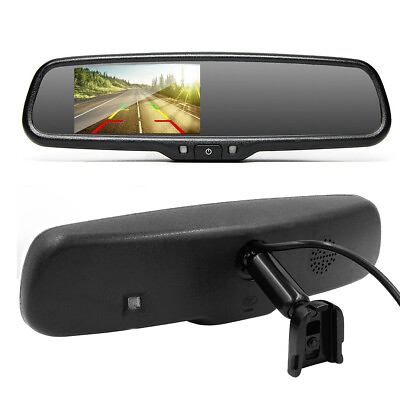 #ad 4.3quot; Car Rear View Mirror Monitor Backup Camera Parking Reverse OEM No1 Bracket $42.89