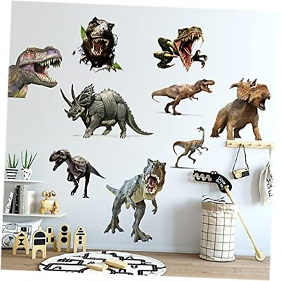 #ad 3D Dinosaur Wall StickersHome Wall Dinosaur Decoration Wall StickersWall $20.65