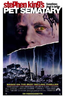 #ad 68562 Pet Sematary Dale Midkif Denise Crosby Fred Wall Decor Print Poster $14.95