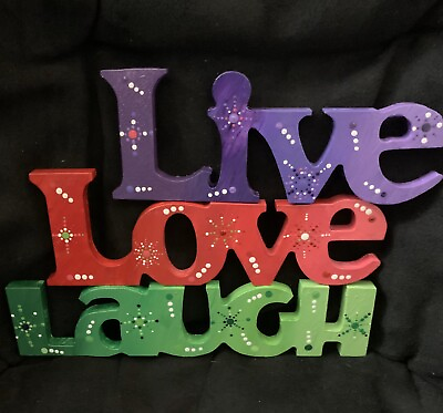 #ad Live Laugh Love Decor $10.95