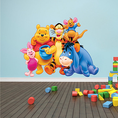 #ad Winnie The Pooh Pooh Bear Wall Decals Winnie the Pooh Disney Stickers b49 $39.00