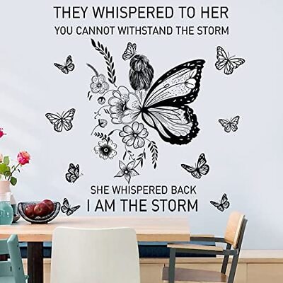 #ad Inspirational Wall Art Positive Quotes Wall Decor Motivational Wall Decals $18.21
