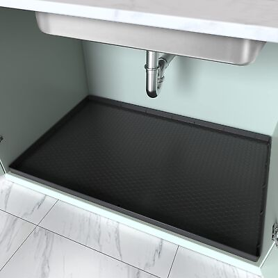 #ad #ad Under The Sink Mat: 34quot; x 22quot; Under Sink Mats for Kitchen Waterproof Silicon... $15.31