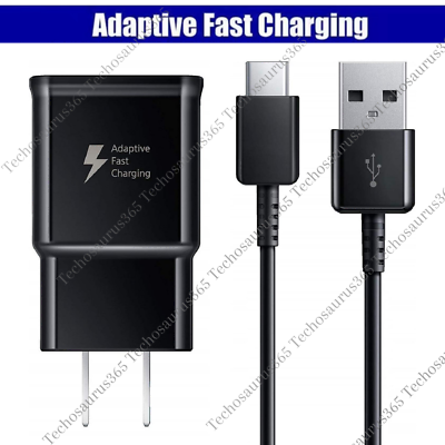 Adapter Fast Charger Type C With Phone Charging Cable For Samsung Galaxy Android $7.65