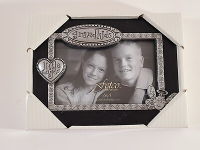 #ad Fetco Home Decor 6 x 4 inch Picture Frame: Grandkids Little Angles NEW $11.99