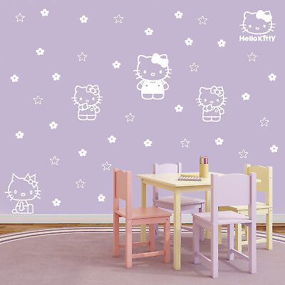 #ad Vinyl Wall Art Decal Hello Kitty 7quot; to 9quot; $18.99