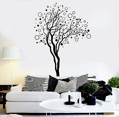 #ad Vinyl Wall Decal Abstract Tree House Interior Room Art Stickers ig4381 $21.99