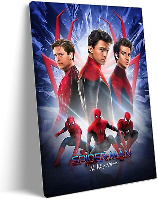 #ad Spiderman No Way Home Canvas Poster Modern Home Bedroom WallArt Decoration 8x10quot; $19.99