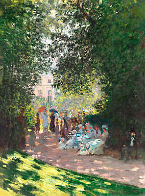 #ad The Parc Monceau by Claude Monet Art Print $11.95