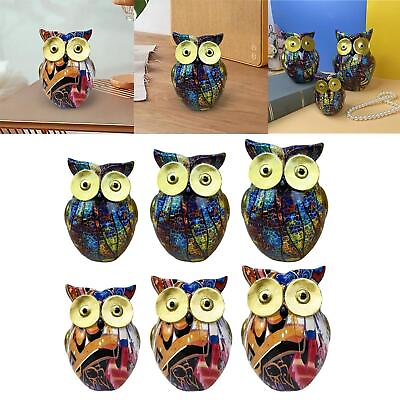 #ad Lifelike Decorative Owl Crafts Home Decor for Kitchen Owl Lovers Gifts $12.51