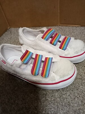 #ad VANS OFF THE WALL KIDS SIZE 11 SLIP ON SHOES $24.99