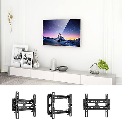 #ad Home Wall Mounting Stand TV Bracket Flexible Adjustment Monitor Articulating New $33.99