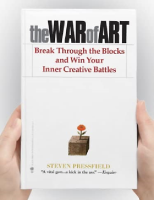 #ad usa stock THE WAR OF ART: Break Through the Blocks and Win Your Inner Creative $9.20
