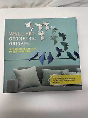 #ad Wall Art Geometric Origami Wall Decor $15.00