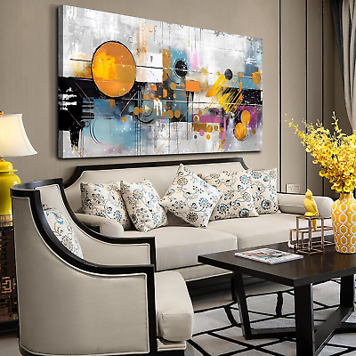#ad #ad Wall Art Abstract for Living Room Large Wall Art for Office Modern Picture Art $196.46