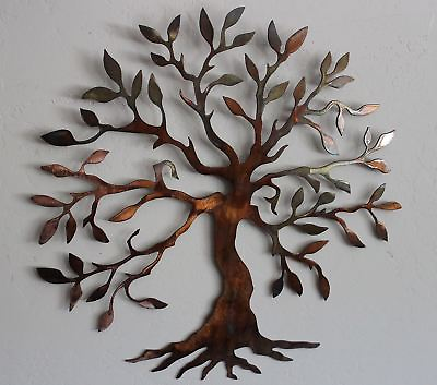 #ad Olive Tree of Life Metal Wall Art Copper 14quot; $41.98
