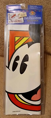 #ad #ad Disney Mickey Mouse amp; Friends Jumbo Stick Ups Peel and Stick Wall Decals NOS $19.99