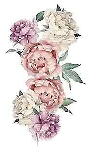 #ad Peony Rose Flowers Wall StickerPeel amp; Stick Removable Wall Art Decals for $21.19