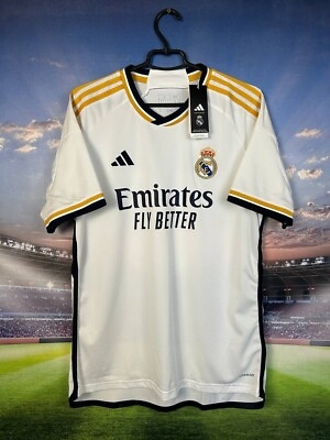#ad Real Madrid Jersey Home football shirt 2023 2024 Adidas Camiseta Mens Size L $62.99