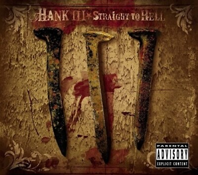 Hank III Straight To Hell New Vinyl LP Colored Vinyl Red $39.89