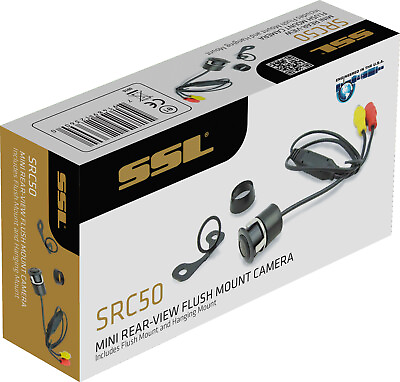 #ad SSL SRC50 High Resolution Weather Proof Color Pinhole Mini Rear View Camera $18.99