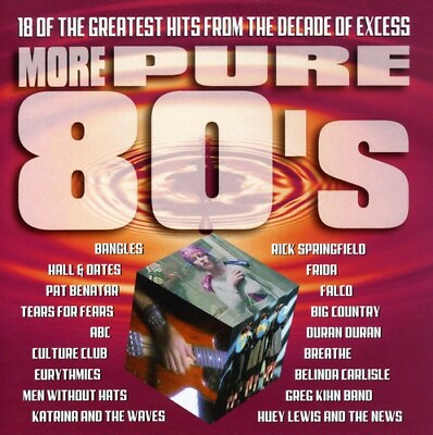 #ad Various Artists : More Pure 80s CD $7.37