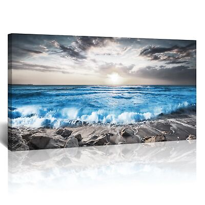 #ad Large Canvas Wall Art For Living Room Framed Wall Decoration For Bedroom Offi... $233.58