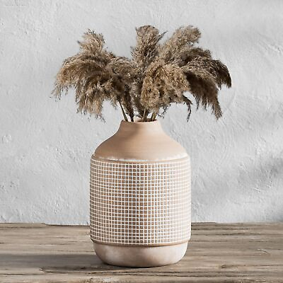 #ad Terracotta Vase Modern Farmhouse Decor Vase Rustic Home Decor Vase Ceramic Va... $17.17