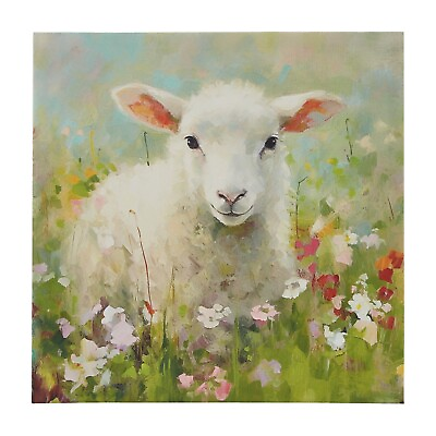 #ad Animal Canvas Wall ArtHome Decor Wall Pictures Painting Living Room Sheep Chick $19.99