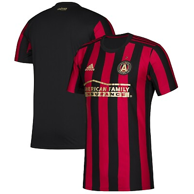 #ad NWT 2019 Atlanta United Jersey Home Adidas Replica Soccer Football Size Small $39.99