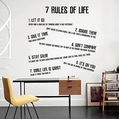 #ad Inspirational Wall Decals Quotes Large Removable Motivational Vinyl Wall Quotes $17.63