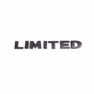 #ad 3D Black Limited Badge Emblem Car Fender Rear Decor Sticker for Jeep Universal $12.88