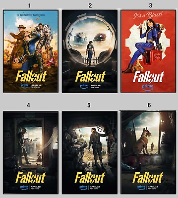 #ad #ad Fallout 2024 Movie Poster Movie Art Poster Wall Art Prints Room Decors Film $14.99