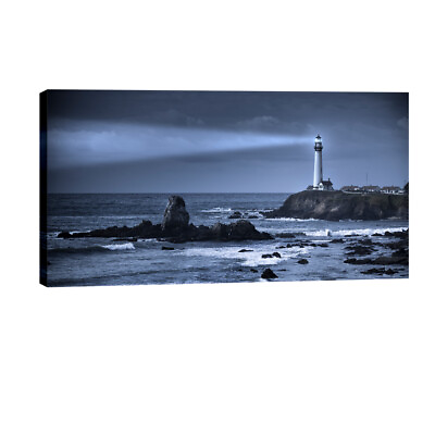 #ad Canvas Print Painting Picture Photo Wall Art Home Decor Sea Lighthouse Large $45.57