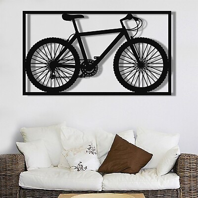 #ad #ad Metal Wall Decor Metal Bicycle Wall Art Bicycle Lover Gift Home Decoration $149.90