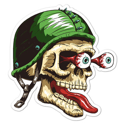 #ad #ad Skull Eyeballs Sticker $3.45