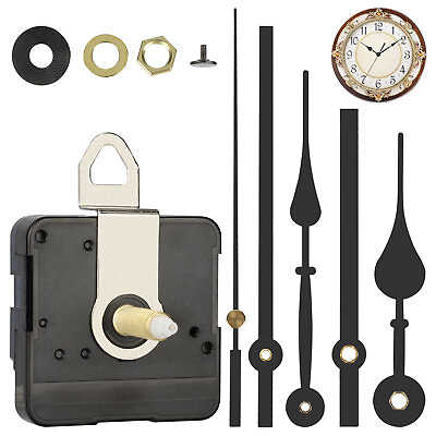 DIY Wall Quartz Clock Movement Mechanism Replacement Repair Tool Part Hands Gift $8.48