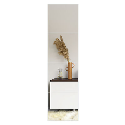 4 Pieces Frameless Full Wall Mirror Set for Vanity Bedroom Living Room 14 x 14quot; $20.58